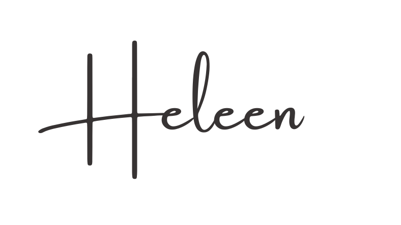 Handtekening van Heleen Blazer, oprichter van Organized For Life BV